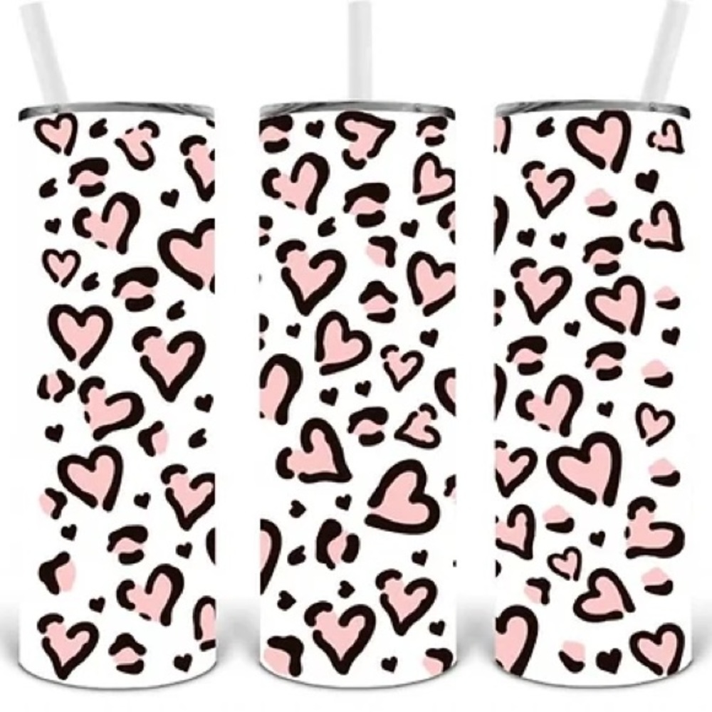 Pink Hearts 20oz
Insulated Tall Tumbler with Straw
